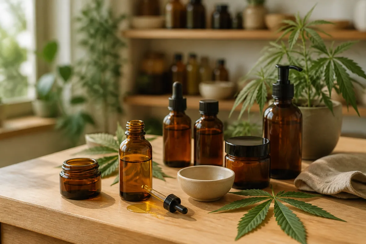 Huile de massage au CBD : composition et usages