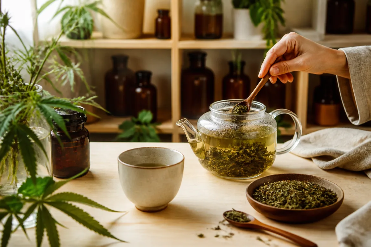 Infusion au CBD : préparation et ce qu'il faut en attendre