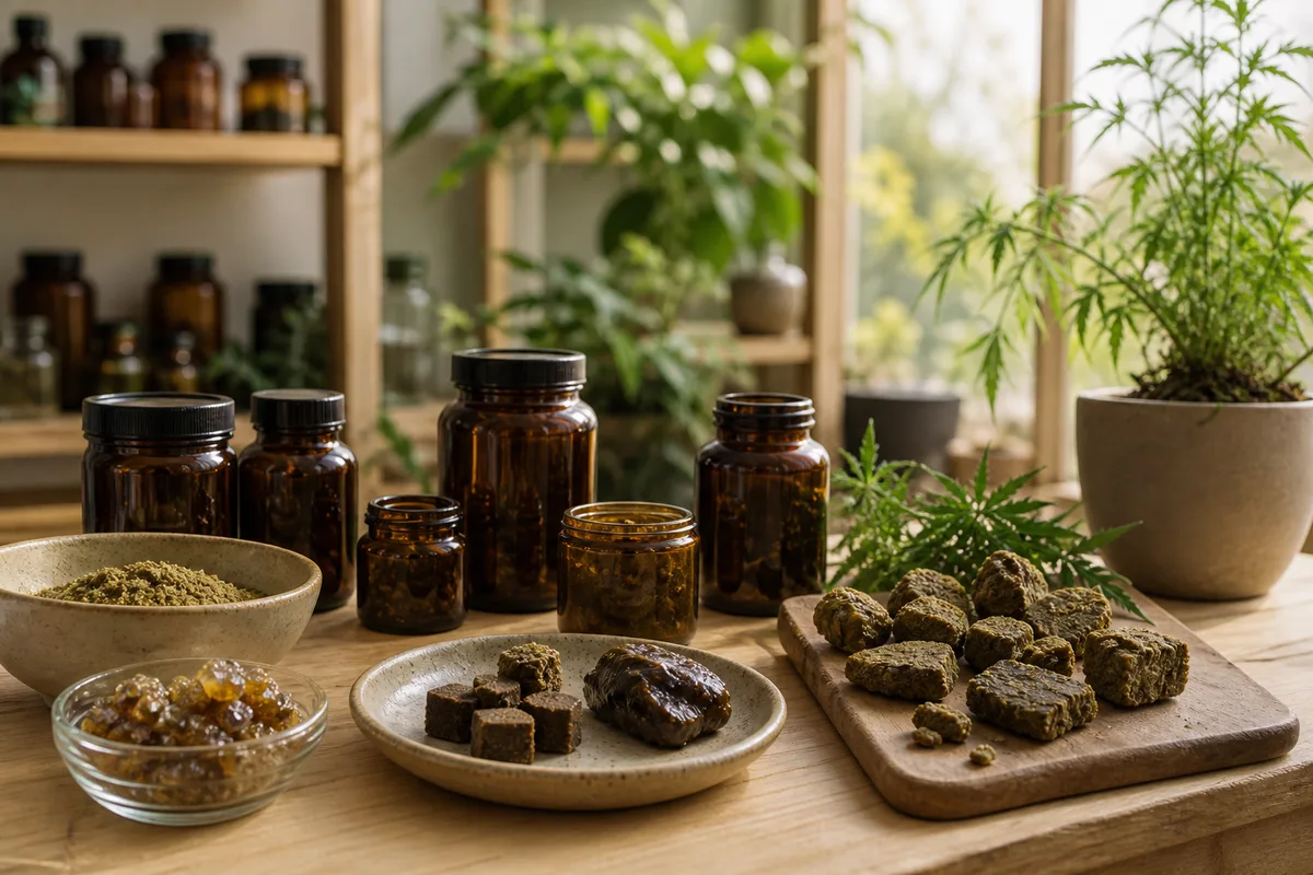 Résine CBD : fabrication, formes et différences