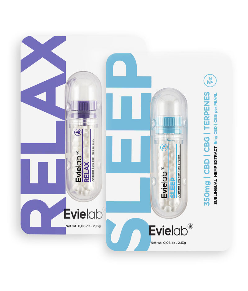 formule sommeil perles cbd relax et sleep evielab®
